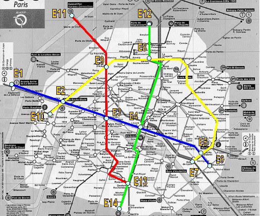 Imagem do mapa do metrô